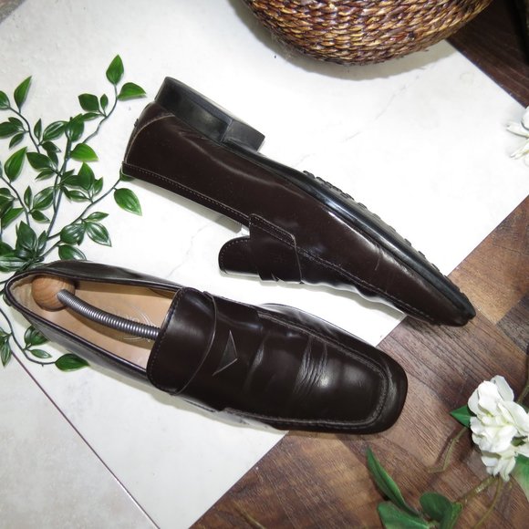 Tods dark brown penny loafers - Picture 3 of 7